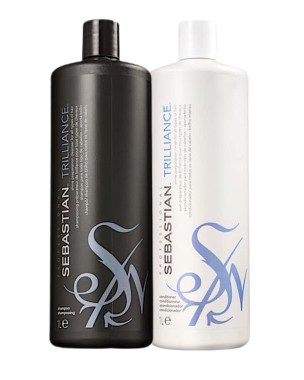 Kit Sebastian Professional Trilliance Salon Duo - Shampoo 1000ml + Condicionador 1000ml